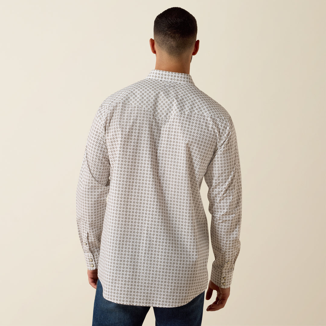 Men's Ariat Franz Fitted Snap Shirt - 10073625