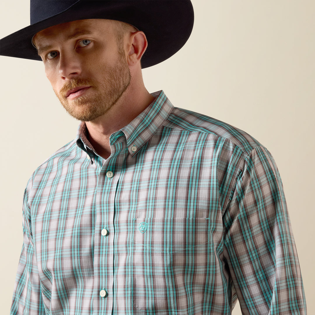 Men's Ariat Wrinkle Free Wolfe Classic Fit Shirt - 10073686