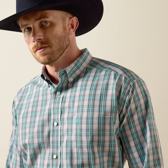 Men's Ariat Wrinkle Free Wolfe Classic Fit Shirt - 10073686