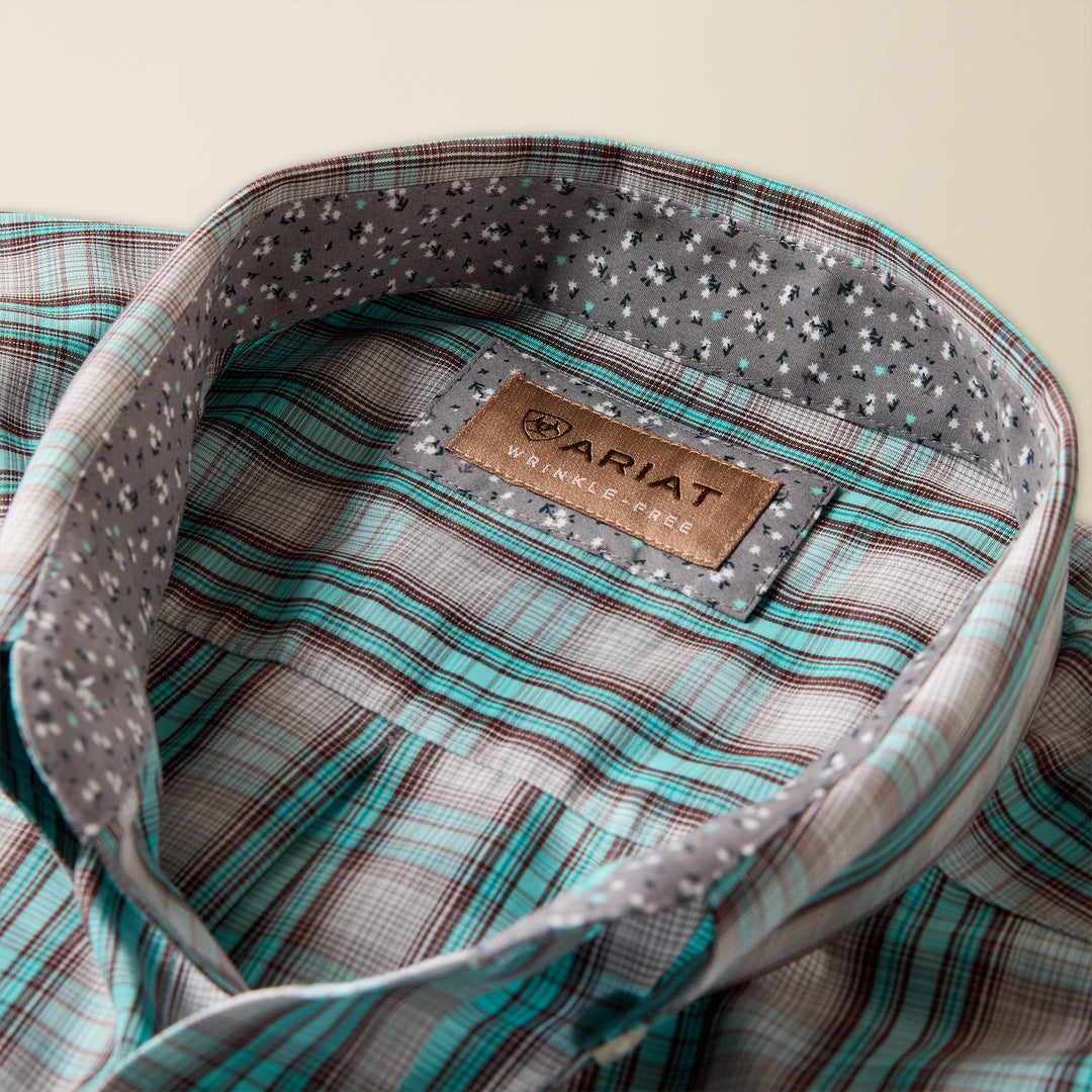 Men's Ariat Wrinkle Free Wolfe Classic Fit Shirt - 10073686