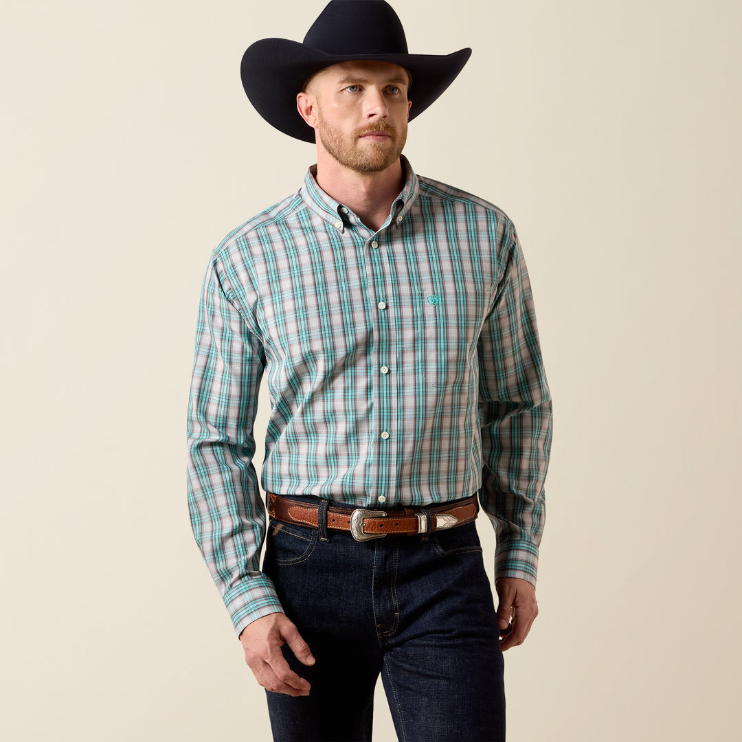 Men's Ariat Wrinkle Free Wolfe Classic Fit Shirt - 10073686