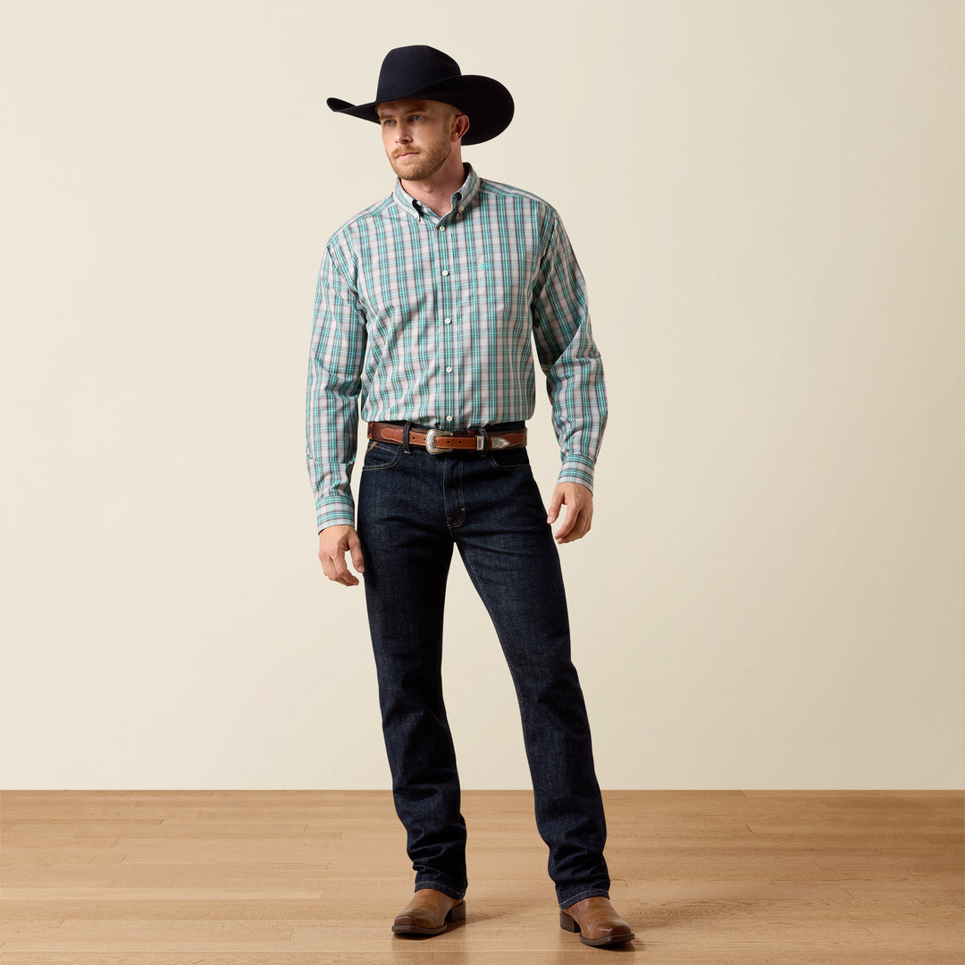 Men's Ariat Wrinkle Free Wolfe Classic Fit Shirt - 10073686
