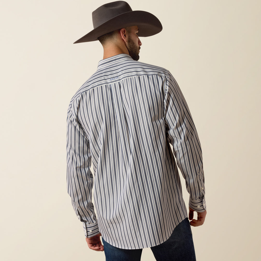 Men's Ariat Wrinkle Free Wickham Fitted Shirt - 10073692