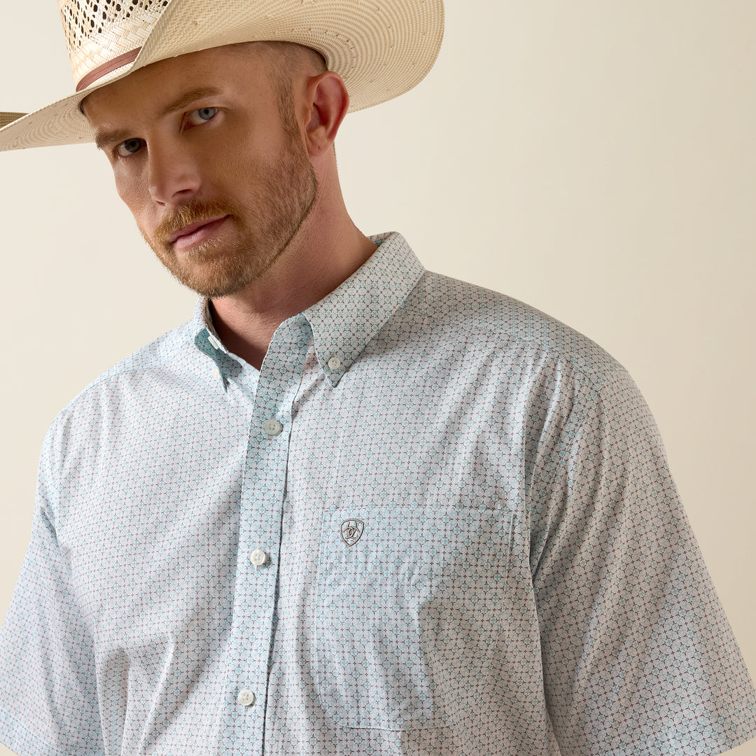 Men's Ariat Wrinkle Free Welsh Classic Fit Shirt - 10073700