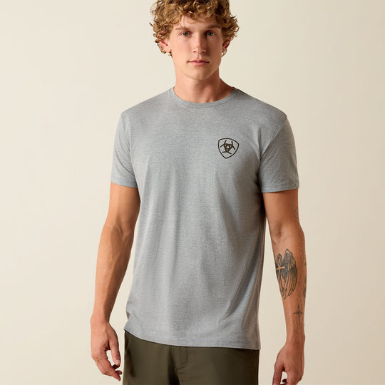 Men's Ariat Banner Badge T-Shirt - 10073955