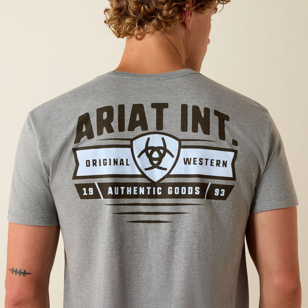 Men's Ariat Banner Badge T-Shirt - 10073955