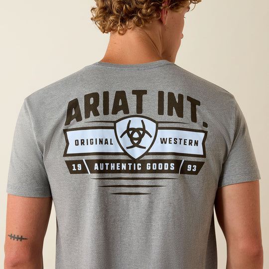 Men's Ariat Banner Badge T-Shirt - 10073955
