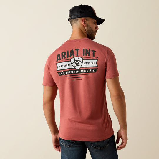Men's Ariat Banner Badge T-Shirt - 10073957