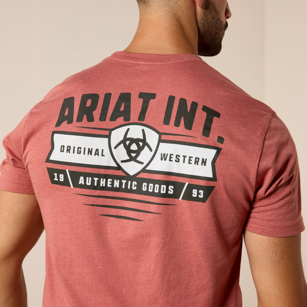 Men's Ariat Banner Badge T-Shirt - 10073957