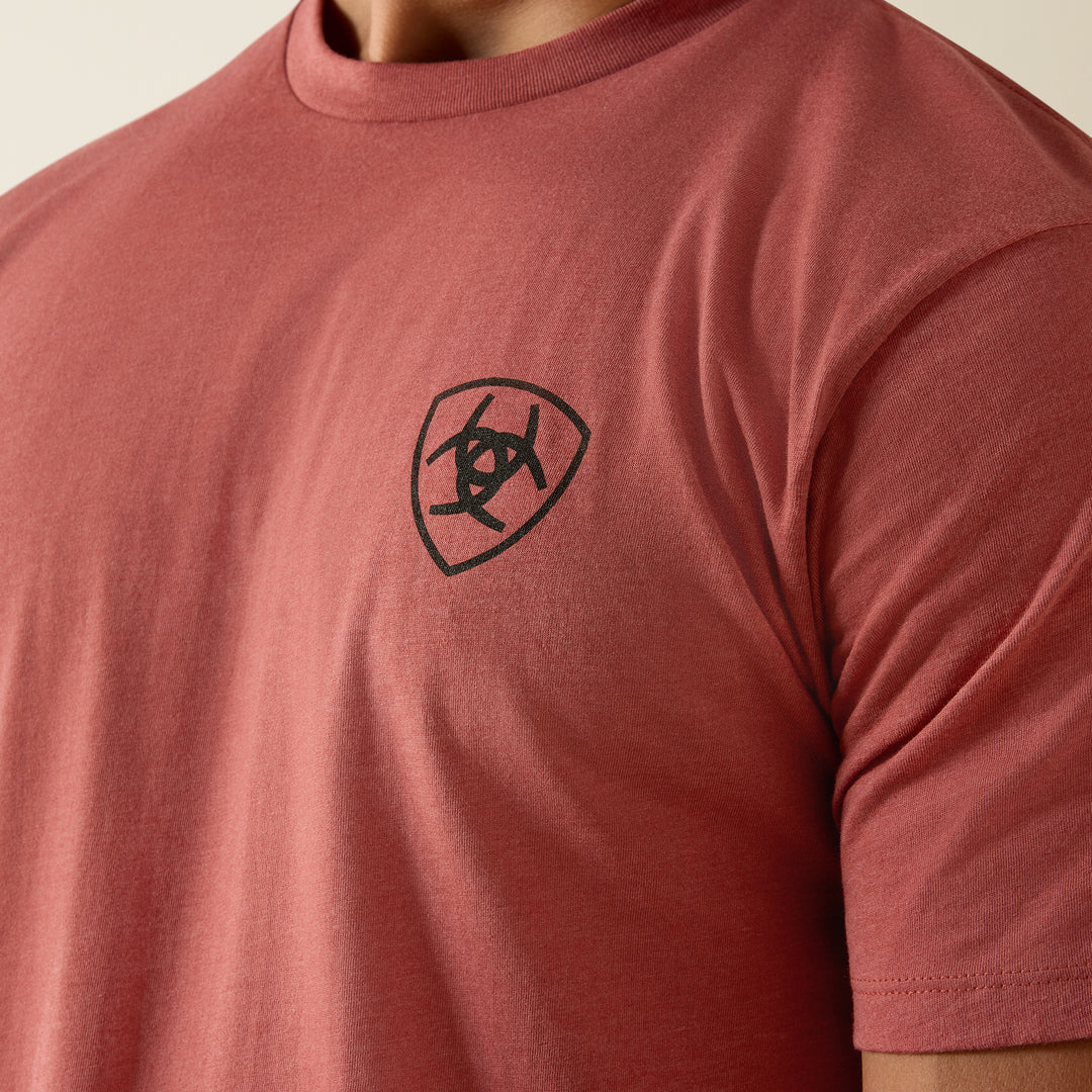 Men's Ariat Banner Badge T-Shirt - 10073957