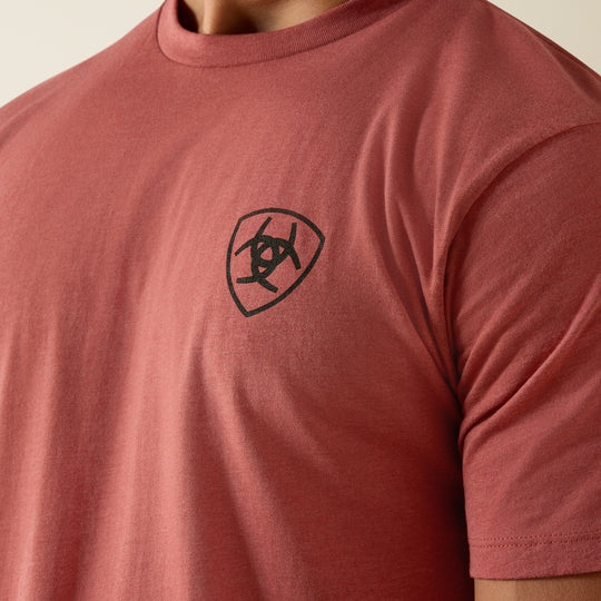 Men's Ariat Banner Badge T-Shirt - 10073957