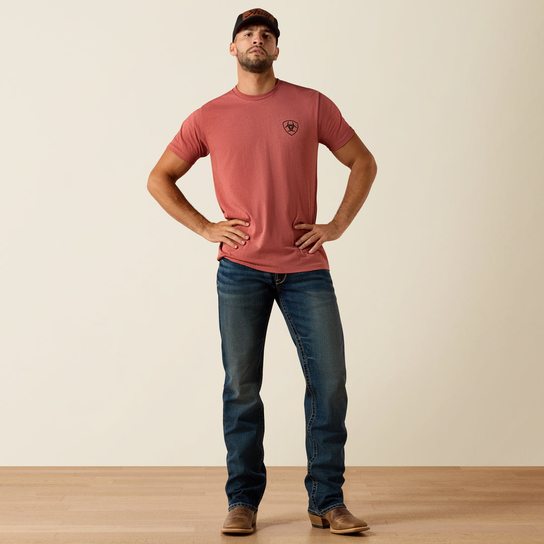 Men's Ariat Banner Badge T-Shirt - 10073957