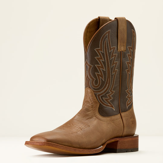 Men's Ariat County Roads Wide Square Toe Cowboy Boot - 10074250