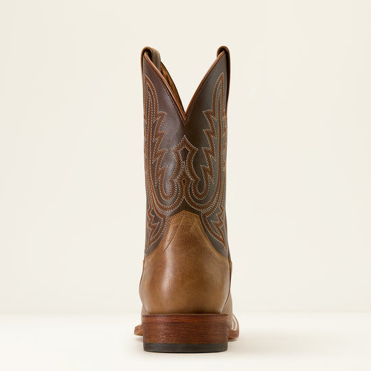 Men's Ariat County Roads Wide Square Toe Cowboy Boot - 10074250