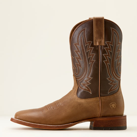 Men's Ariat County Roads Wide Square Toe Cowboy Boot - 10074250