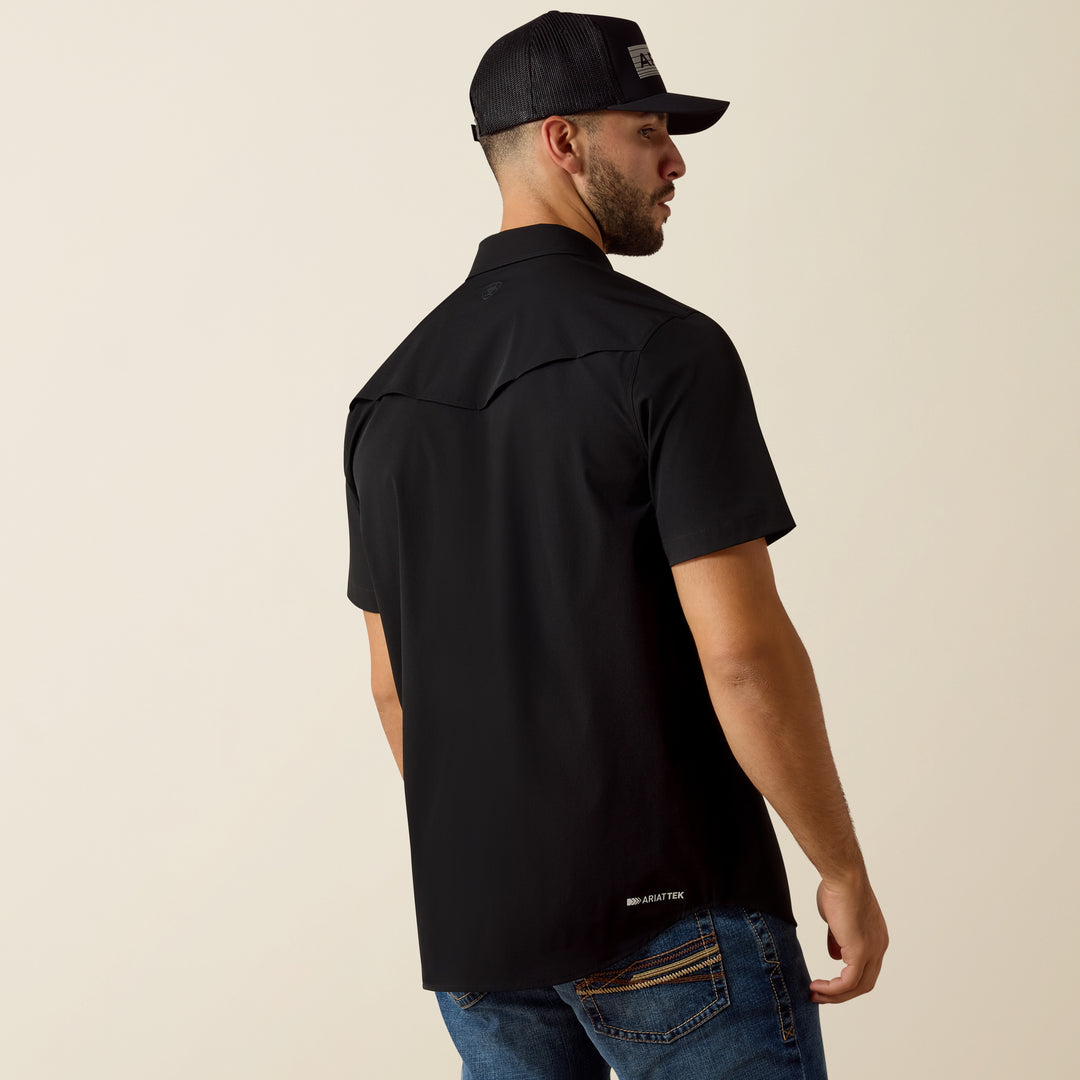 Men's Ariat FrontierTough VentTEK Western Fitted Snap Shirt - 10077050