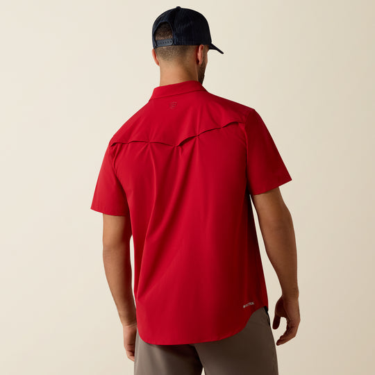 Men's Ariat FrontierTough VentTEK Western Fitted Snap Shirt - 10077068