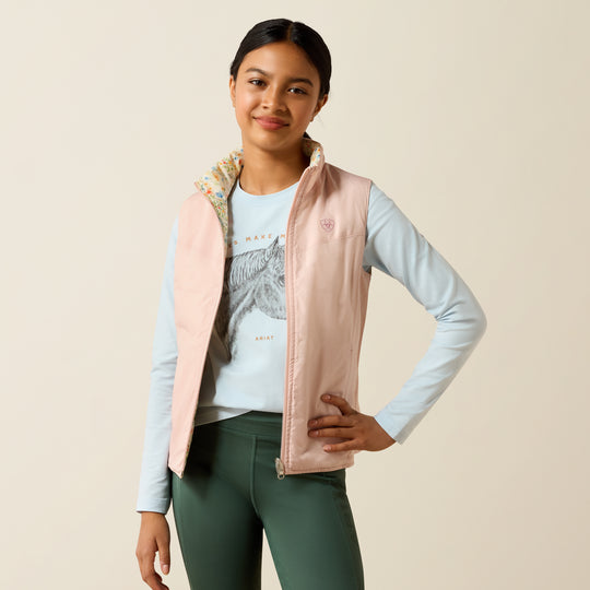 Girls Ariat Bella Reversible Insulated Vest - 10073185