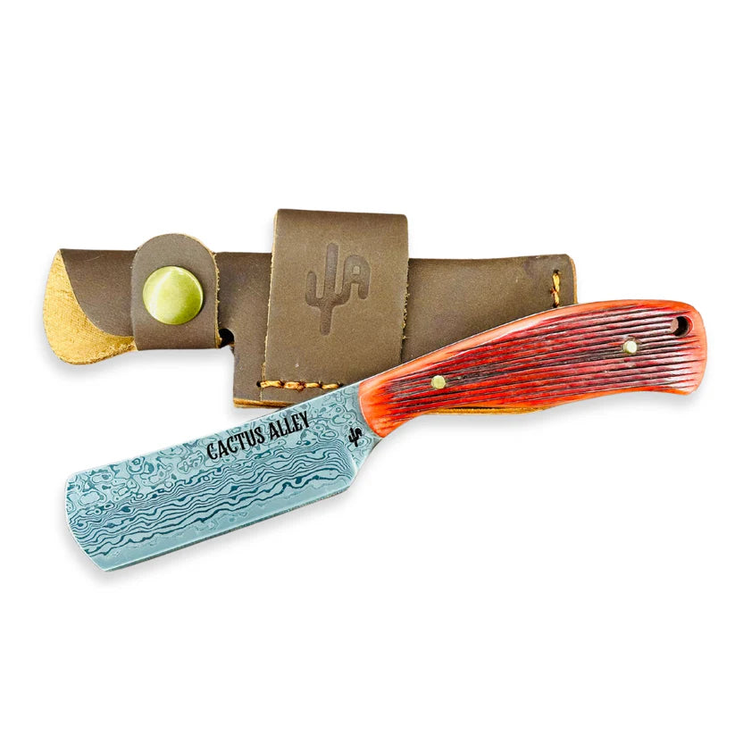 Cactus Alley Hat Co "Sawmill" Large Bull Cutter Knife & Sheath - CA48-24