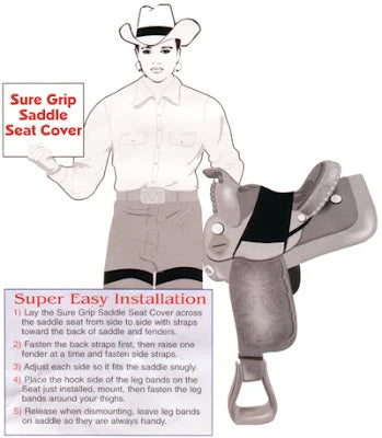 Supreme Western Products Sure Grip Saddle Seat Cover