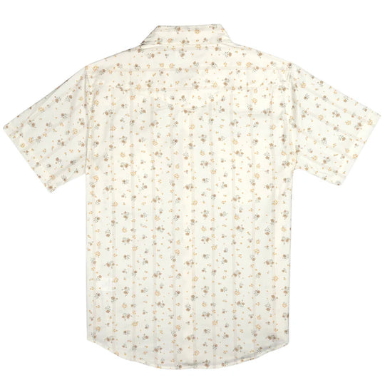 Sendero Provision Co The Wyatt Pearl Snap Short Sleeve Dustbloom Print Shirt