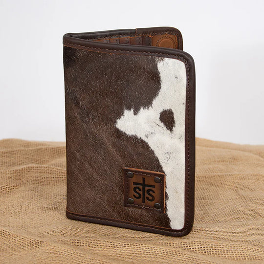 Ladies STS Ranchwear Cowhide Magnetic Wallet - STS31168