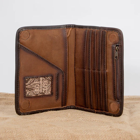 Ladies STS Ranchwear Cowhide Magnetic Wallet - STS31168