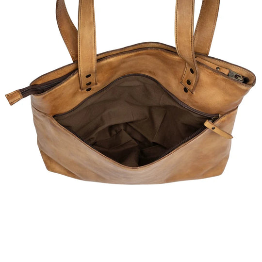 Ladies STS Ranchwear Bandera Tan Simple Tote - STS32443
