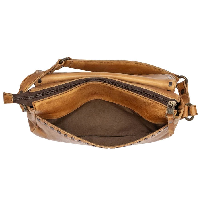 Ladies STS Ranchwear Bandera Tan Shoulder Bag - STS32447