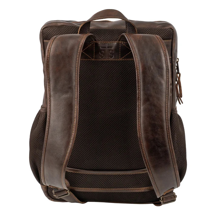 Ladies STS Ranchwear Bandera Chocolate Backpack - STS34012