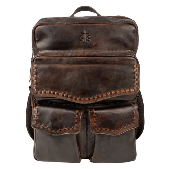 Ladies STS Ranchwear Bandera Chocolate Backpack - STS34012