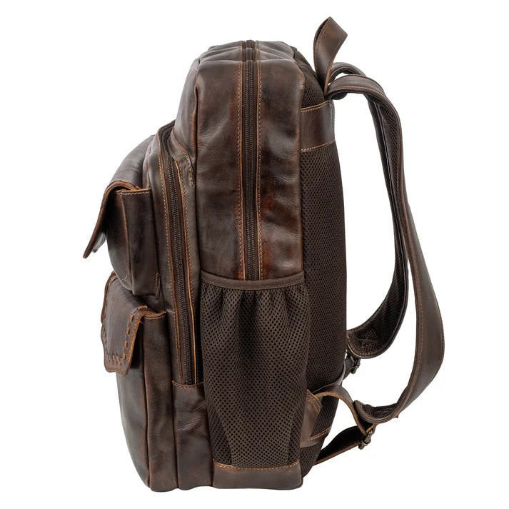 Ladies STS Ranchwear Bandera Chocolate Backpack - STS34012