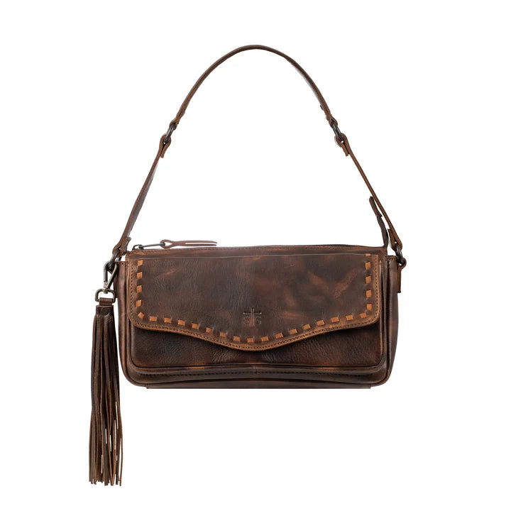 Ladies STS Ranchwear Bandera Chocolate Shoulder Bag - STS34015
