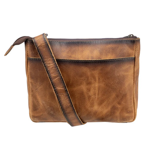 Ladies STS Ranchwear Guadalupe Cowhide Lily Crossbody - STS35752