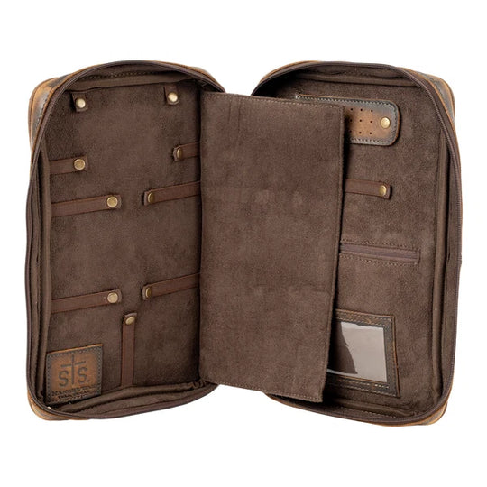 STS Ranchwear Cowhide Squash Jewelry Case - STS35943
