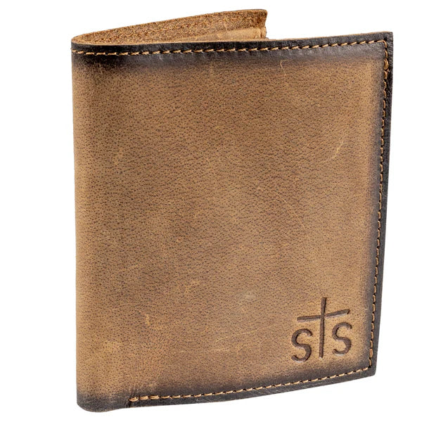 Men's STS Ranchwear Foreman Double ID Bifold Wallet - STS61818