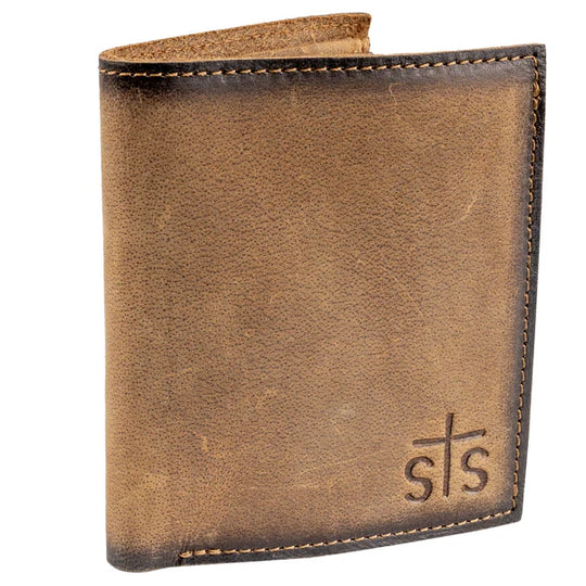 Men's STS Ranchwear Foreman Double ID Bifold Wallet - STS61818