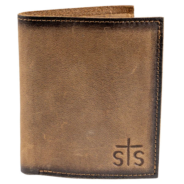 Men's STS Ranchwear Foreman Double ID Bifold Wallet - STS61818