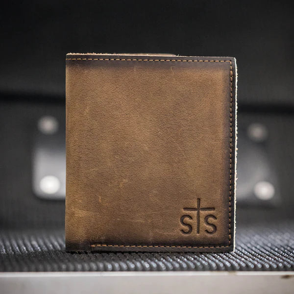 Men's STS Ranchwear Foreman Double ID Bifold Wallet - STS61818