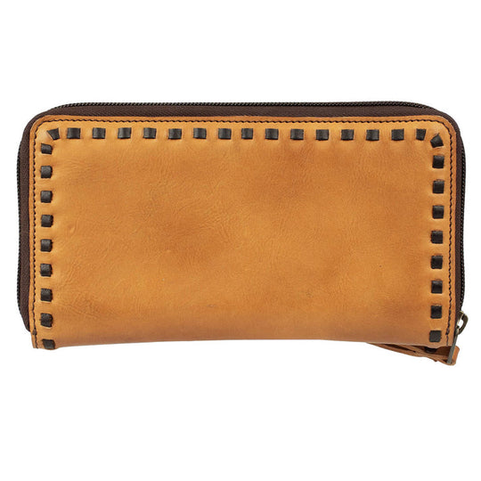 Ladies STS Ranchwear Bandera Tan Berkley Bifold Wallet - STS62469