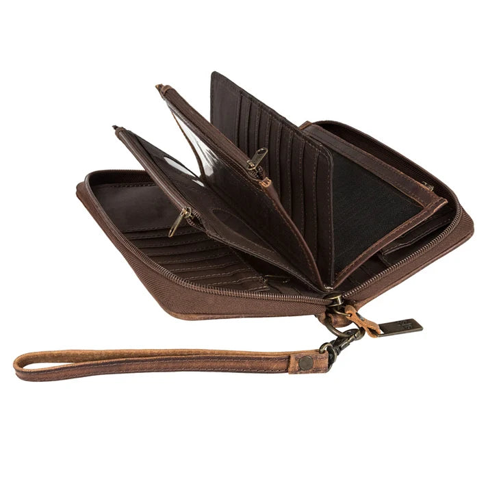 Ladies STS Ranchwear Cowhide Kacy Organizer - STS62742