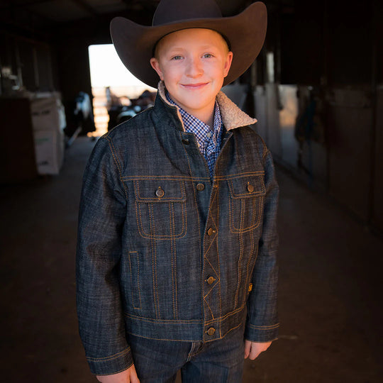STS Ranchwear Youth Riggins Classic Denim Jacket - STS9798
