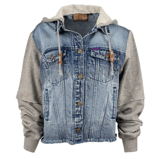 Ladies STS Ranchwear Cassie Jo Denim Jacket - STS9886