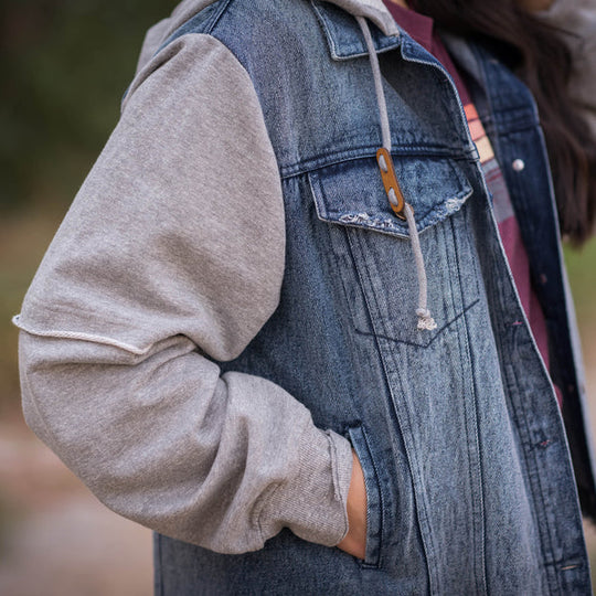 Ladies STS Ranchwear Cassie Jo Denim Jacket - STS9886