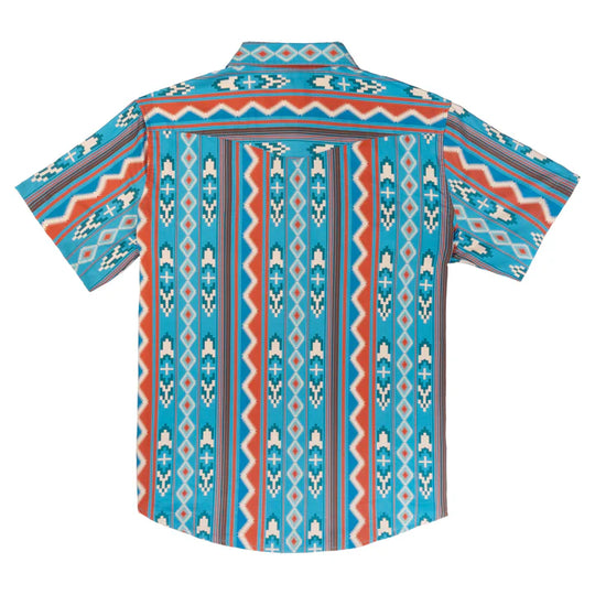 The Wyatt Pearl Snap Short Sleeve Nogales Stripe Shirt
