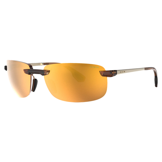 BEX Ripley Gold Brown/Gold Sunglasses - S141GBG