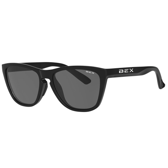 BEX APPY Black/Gray Sunglasses - S138BG