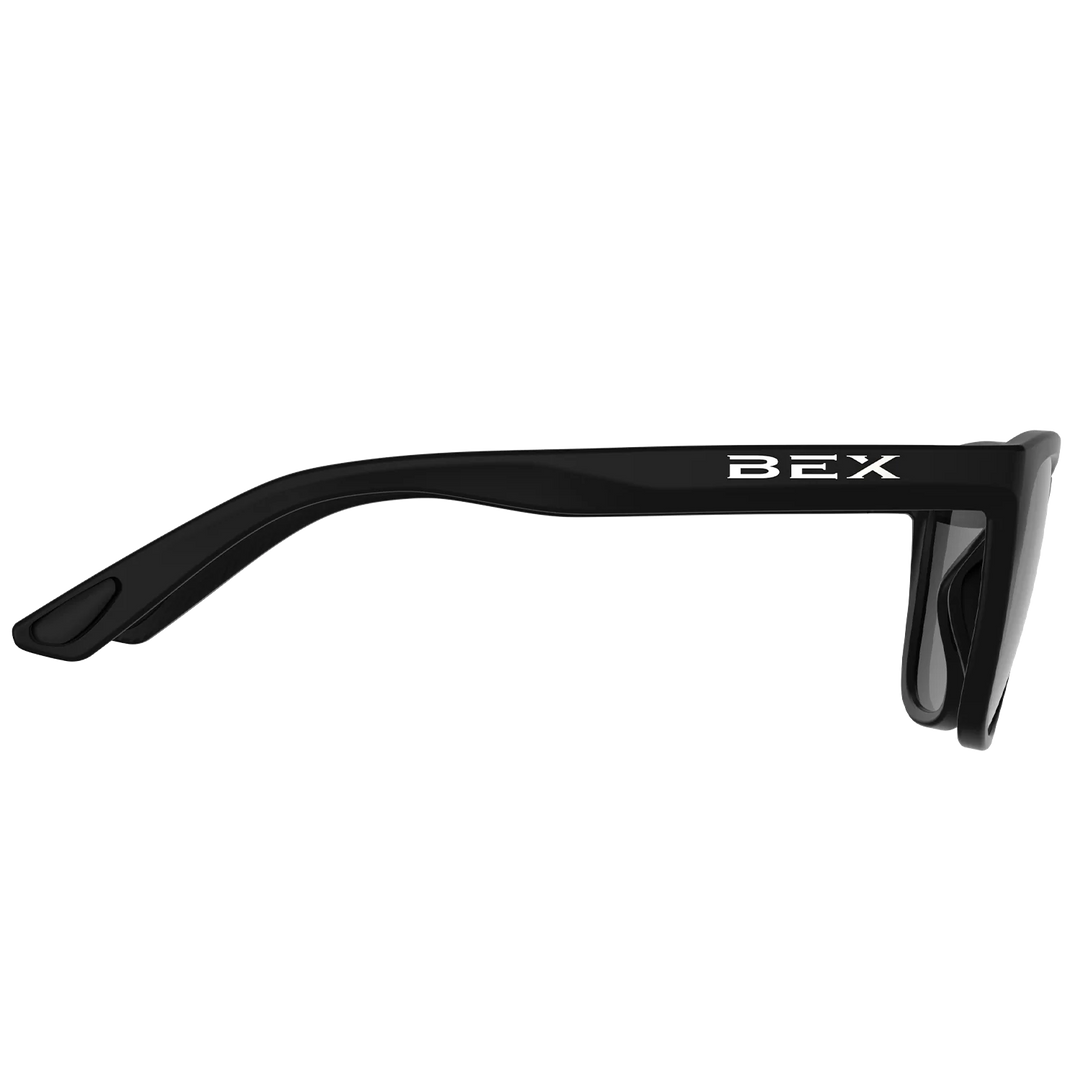 BEX APPY Black/Gray Sunglasses - S138BG
