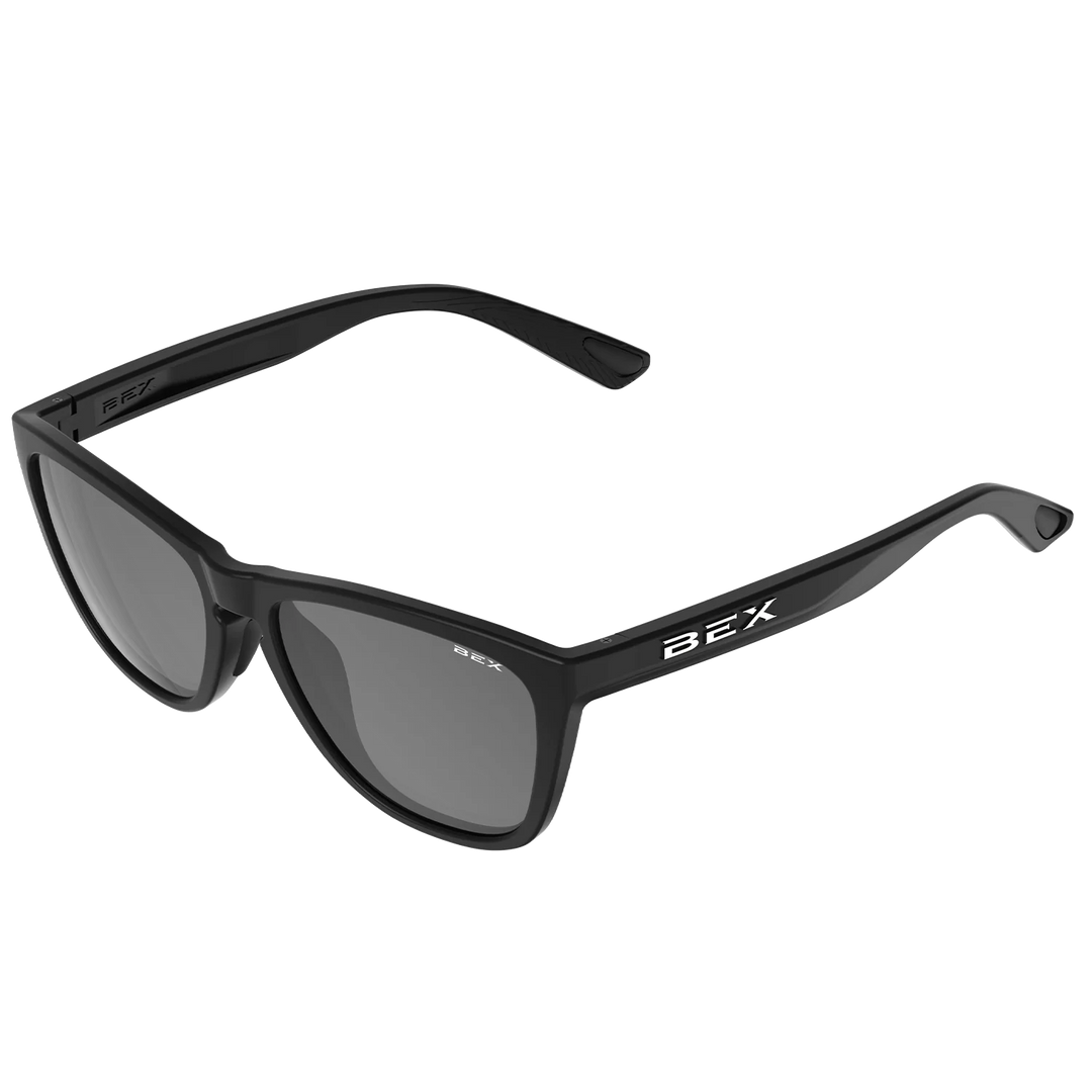 BEX APPY Black/Gray Sunglasses - S138BG