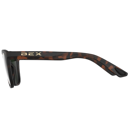 BEX Appy Tortoise Brown/Forest Sunglasses - S138TF